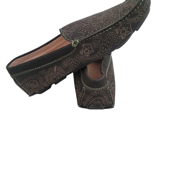 Robert Graham Men\'s Loafer Size 8 Rampa Driving Loafer Paisley Embossed